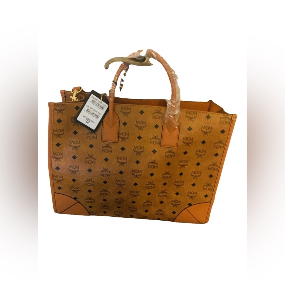 MCM Women's Tan Tote Bag